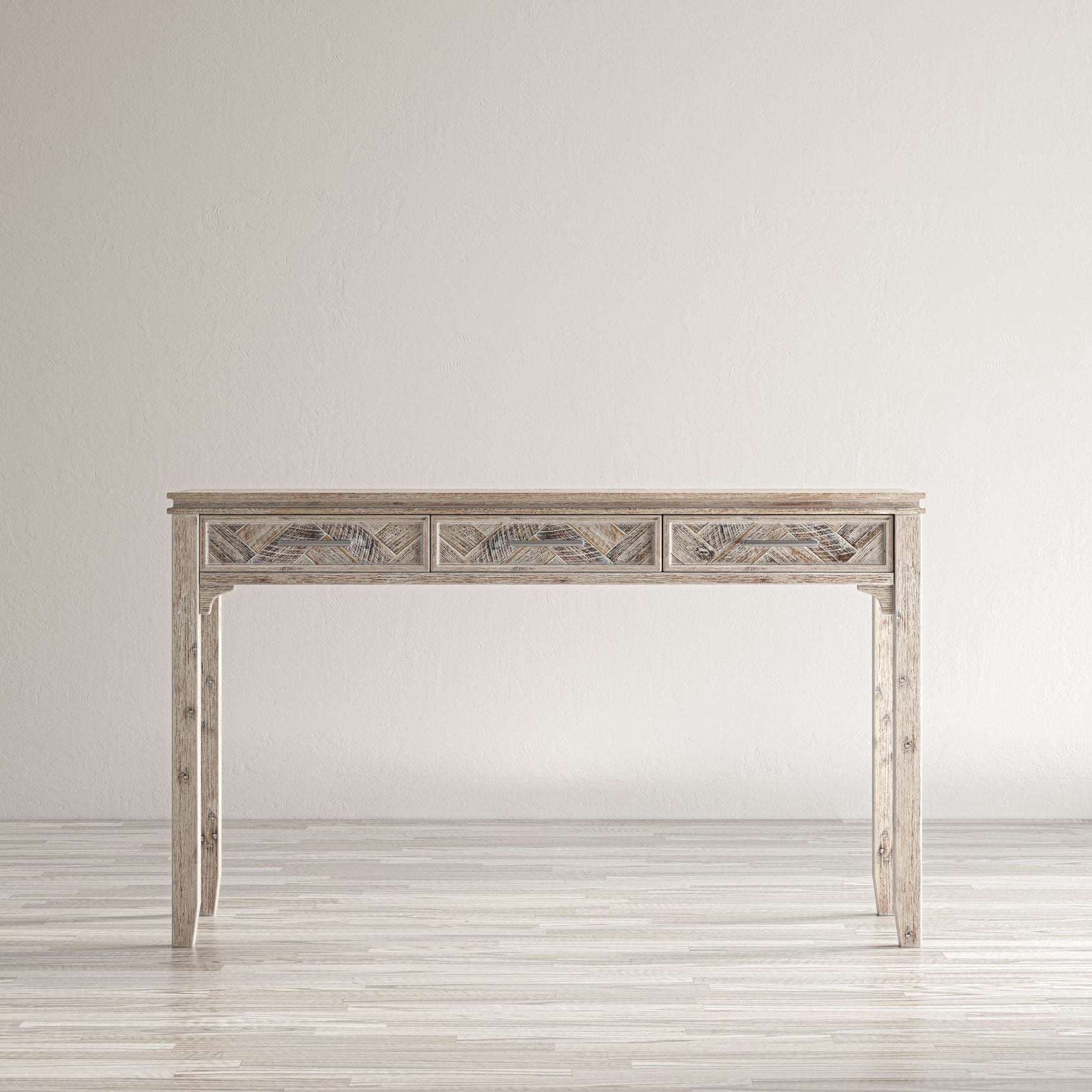 Gramercy Grey Wash Power Desk - Ornate Home