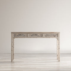 Gramercy Grey Wash Power Desk - Ornate Home