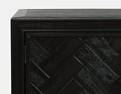 Gramercy Noir 2 Door Accent Cabinet - Ornate Home