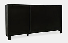 Gramercy Noir 3 Door Accent Cabinet - Ornate Home