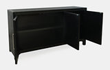 Gramercy Noir 3 Door Accent Cabinet - Ornate Home