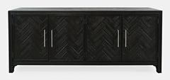 Gramercy Noir 4 Door Accent Cabinet - Ornate Home