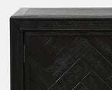 Gramercy Noir 4 Door Accent Cabinet - Ornate Home