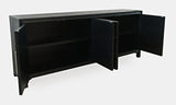 Gramercy Noir 4 Door Accent Cabinet - Ornate Home