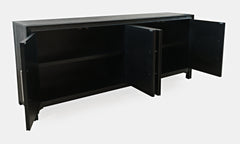 Gramercy Noir 4 Door Accent Cabinet - Ornate Home
