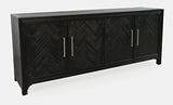 Gramercy Noir 4 Door Accent Cabinet - Ornate Home