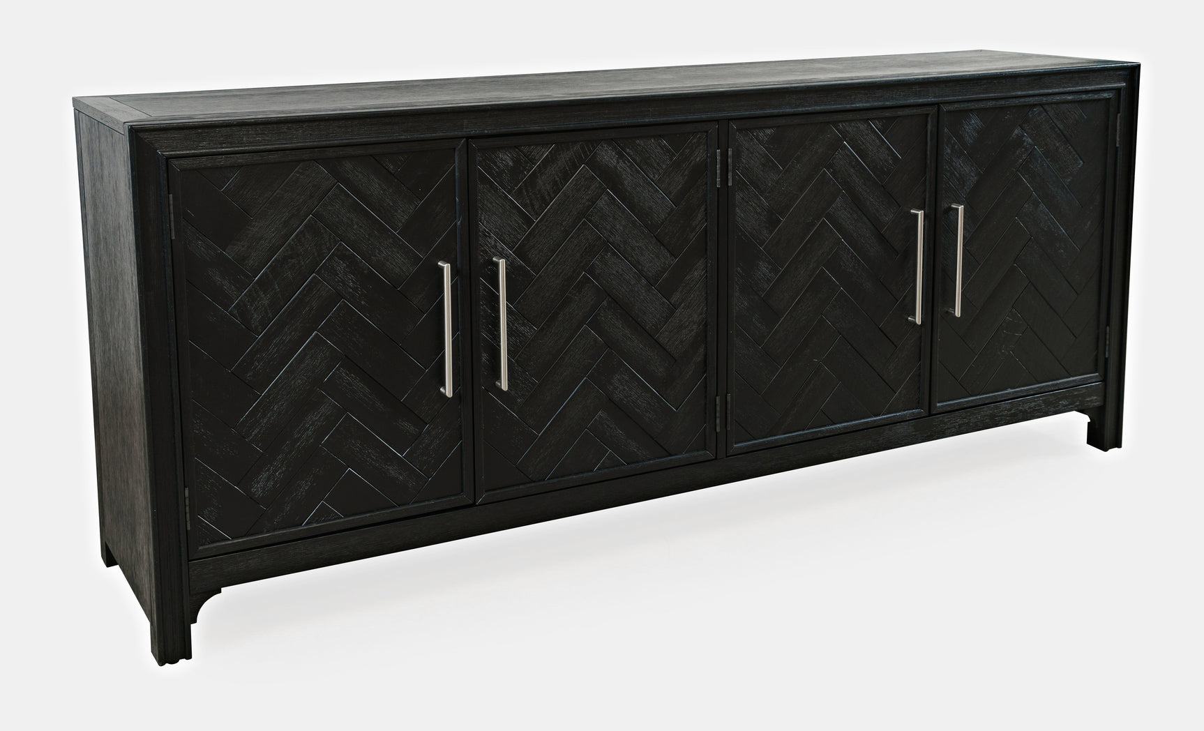 Gramercy Noir 4 Door Accent Cabinet - Ornate Home