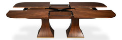 Gramercy Park Jupe Brown Dining Table - Ornate Home