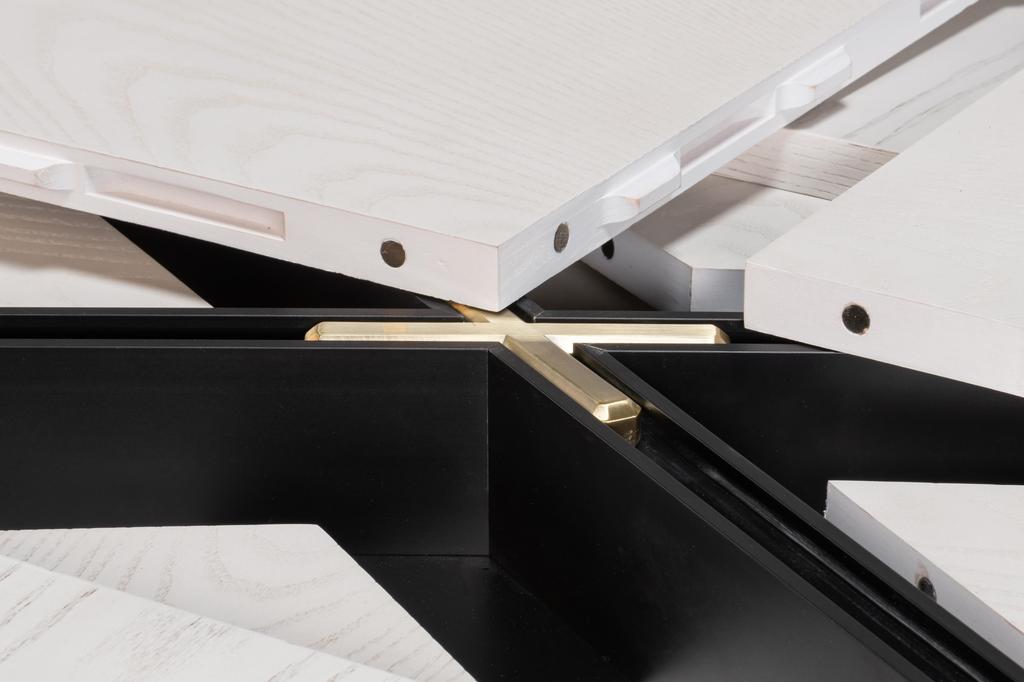 Gramercy ParkJupe White Dining Table - Ornate Home