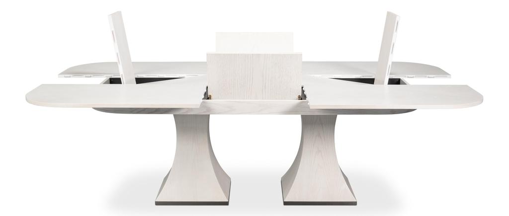 Gramercy ParkJupe White Dining Table - Ornate Home