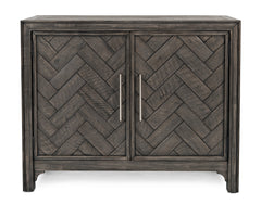 Gramercy Platinum 2 Door Accent Cabinet - Ornate Home