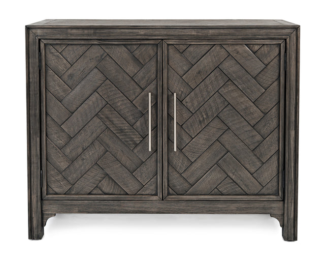 Gramercy Platinum 2 Door Accent Cabinet - Ornate Home