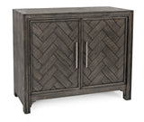 Gramercy Platinum 2 Door Accent Cabinet - Ornate Home