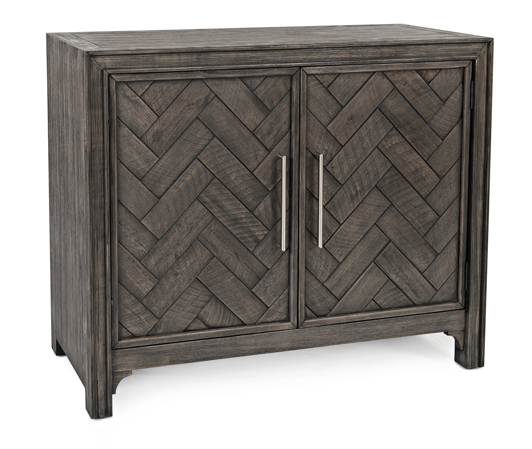 Gramercy Platinum 2 Door Accent Cabinet - Ornate Home