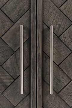 Gramercy Platinum 2 Door Accent Cabinet - Ornate Home