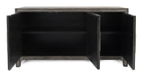 Gramercy Platinum 3 Door Accent Cabinet - Ornate Home