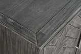 Gramercy Platinum 4 Door Accent Cabinet - Ornate Home