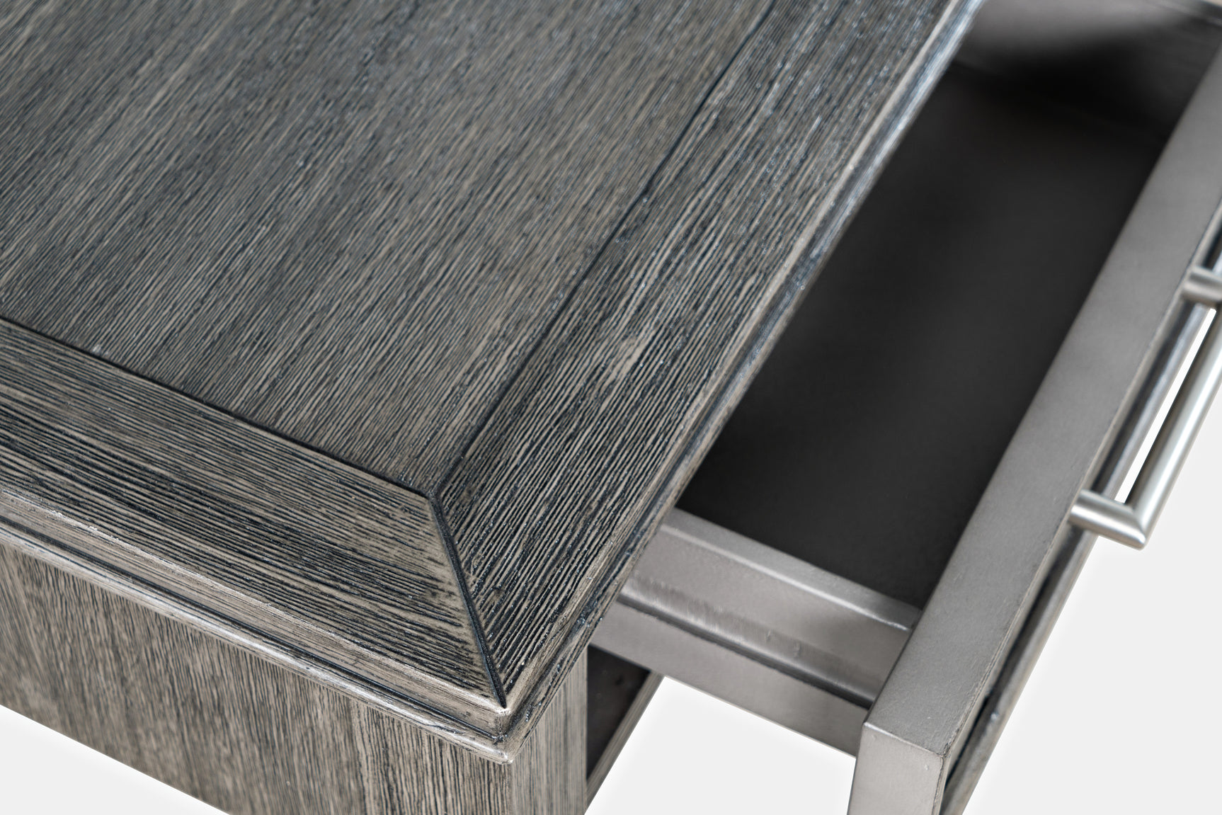 Gramercy Platinum Power Desk - Ornate Home