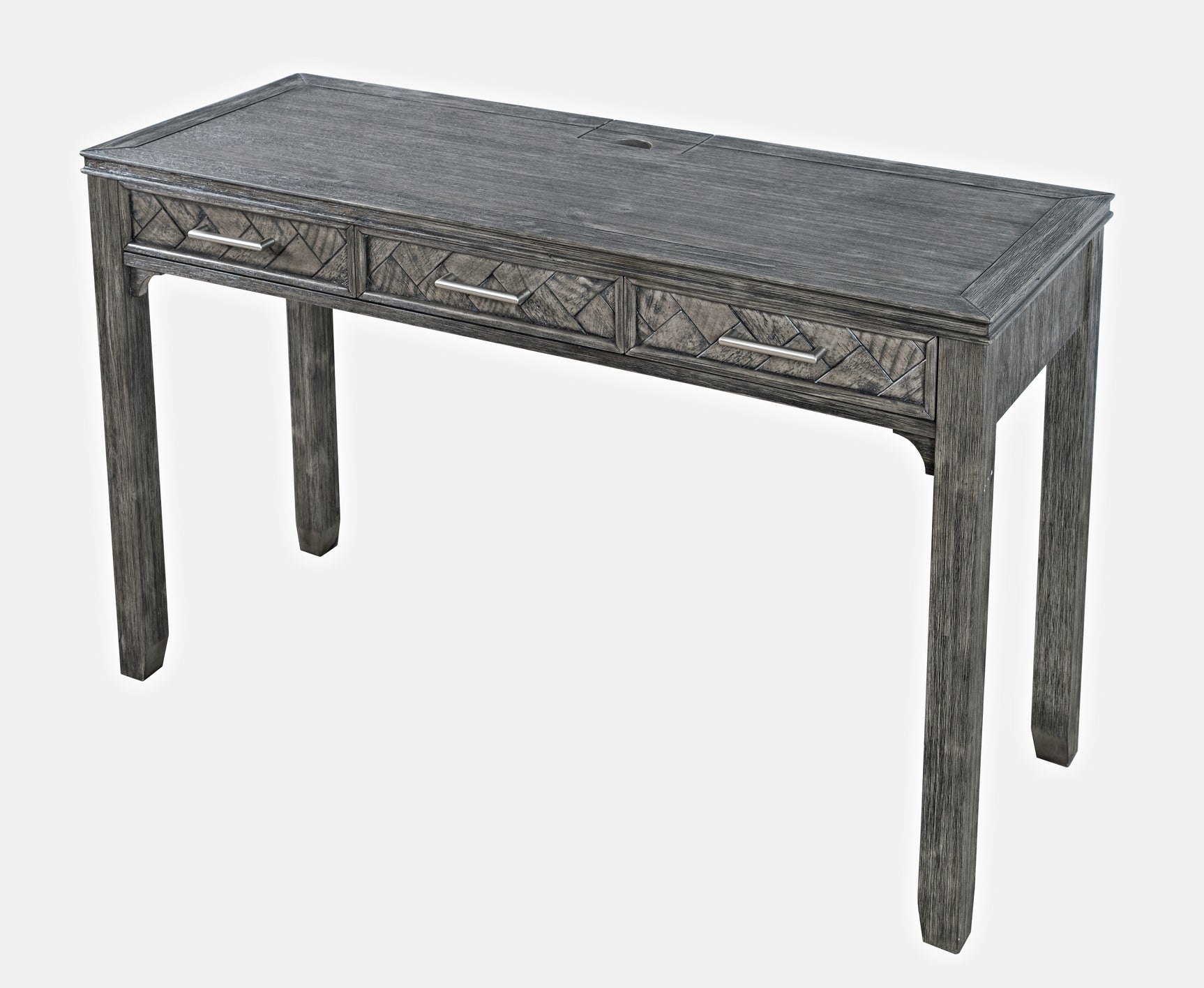 Gramercy Platinum Power Desk - Ornate Home