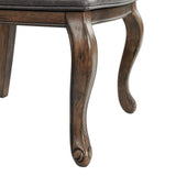 Gramercy Walnut 6-Piece Dining Set with Table, Four Chairs & Settee - Ornate Home