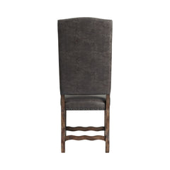 Gramercy Walnut Dining Curved Leg Side Chair (Set of 2) - Ornate Home