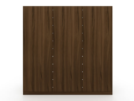 Gramercy Wardrobe Armoire Closet in Brown - Ornate Home