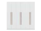 Gramercy Wardrobe Armoire Closet in White - Ornate Home