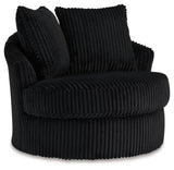 Gramwell Onyx Swivel Chair (Online Special Price) - Ornate Home