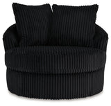 Gramwell Onyx Swivel Chair (Online Special Price) - Ornate Home