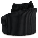 Gramwell Onyx Swivel Chair - Ornate Home