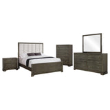 Gran Park Dark Cocoa 5-piece Queen Bedroom Set - Ornate Home