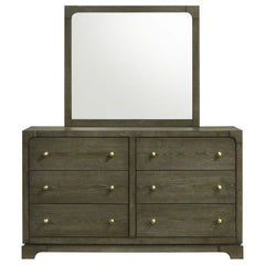 Gran Park Dark Cocoa Dresser and Mirror - Ornate Home