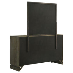 Gran Park Dark Cocoa Dresser and Mirror - Ornate Home