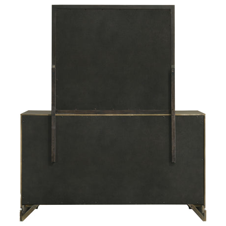 Gran Park Dark Cocoa Dresser and Mirror - Ornate Home