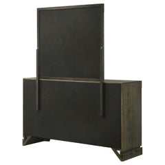 Gran Park Dark Cocoa Dresser and Mirror - Ornate Home