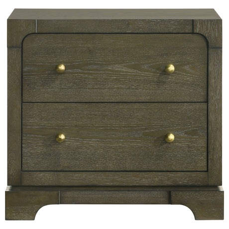 Gran Park Dark Cocoa Nightstand - Ornate Home