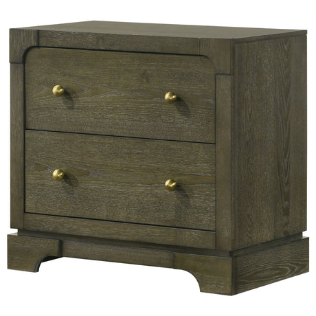 Gran Park Dark Cocoa Nightstand - Ornate Home