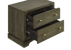 Gran Park Dark Cocoa Nightstand - Ornate Home