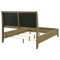 Granada Natural Pine California King Panel Bed - Ornate Home