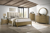 Granada Natural Pine California King Panel Bed - Ornate Home