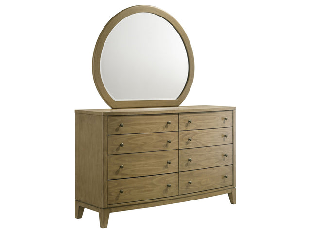 Granada Natural Pine Dresser and Mirror - Ornate Home