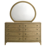 Granada Natural Pine Dresser and Mirror - Ornate Home