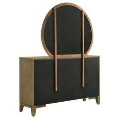 Granada Natural Pine Dresser and Mirror - Ornate Home