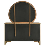 Granada Natural Pine Dresser and Mirror - Ornate Home