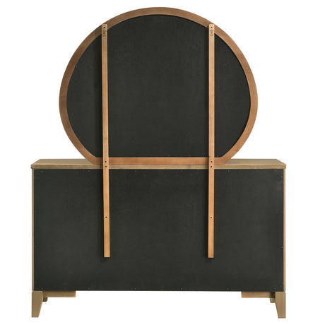 Granada Natural Pine Dresser and Mirror - Ornate Home