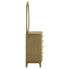 Granada Natural Pine Dresser and Mirror - Ornate Home