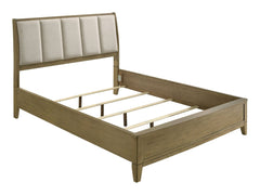 Granada Natural Pine Eastern King Panel Bed - Ornate Home