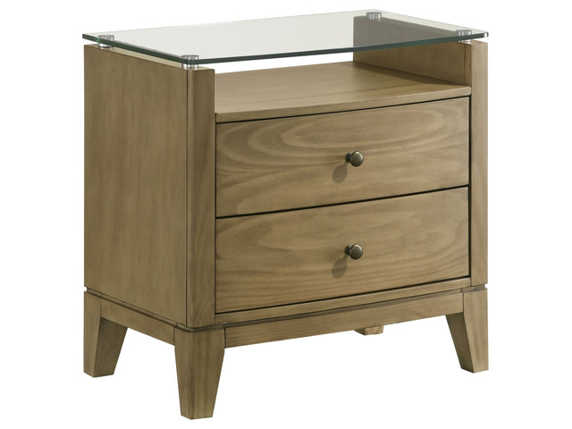 Granada Natural Pine Nightstand - Ornate Home