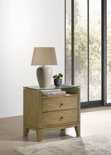 Granada Natural Pine Nightstand - Ornate Home