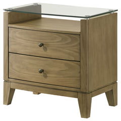 Granada Natural Pine Nightstand - Ornate Home